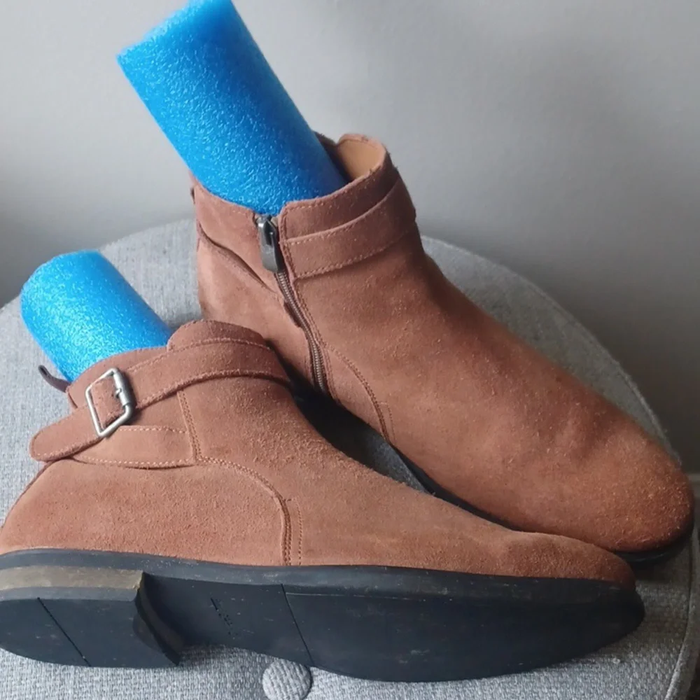 Call It Spring Suede Leather Ankle Boots Men's Sz 10